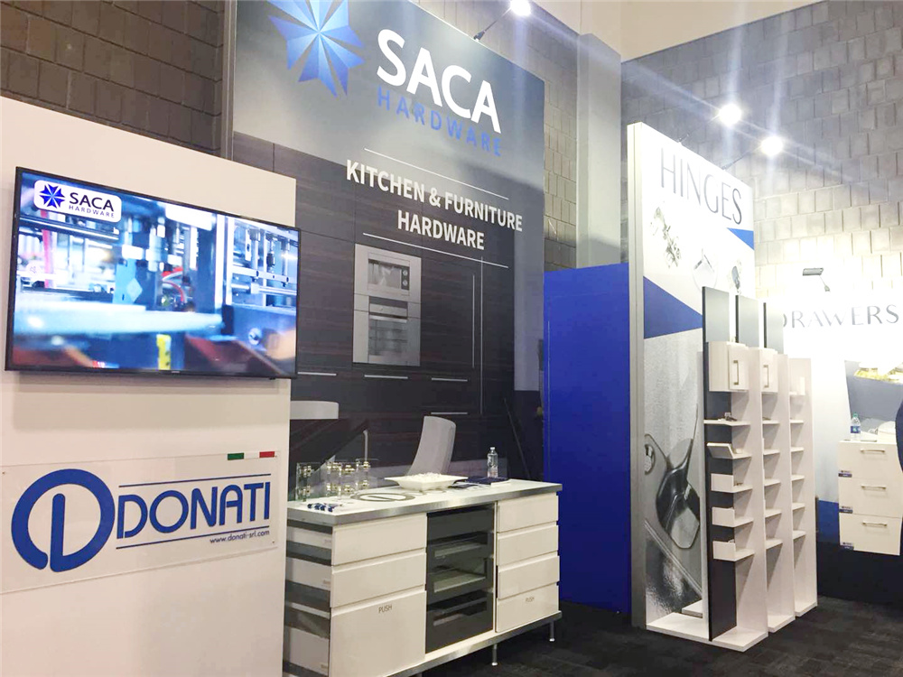 Across the Pacific Ocean, SACA is featured in the 2018 us IWF exhibition