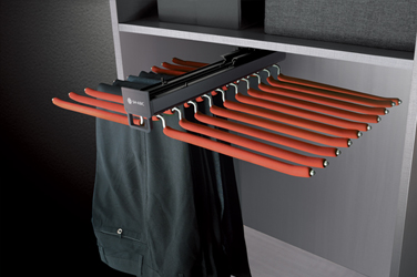 Double trousers rack