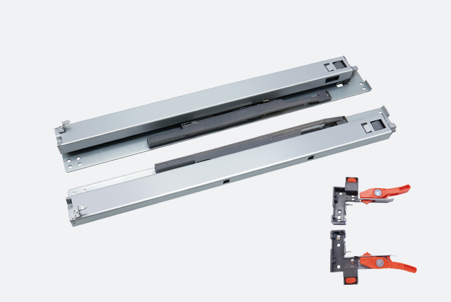 N3F1D Soft-closing Bottom Mounting Full Extension Slide