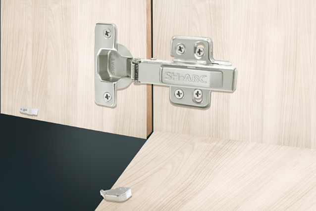 K822 Push-to-open,Clip-on Hinge