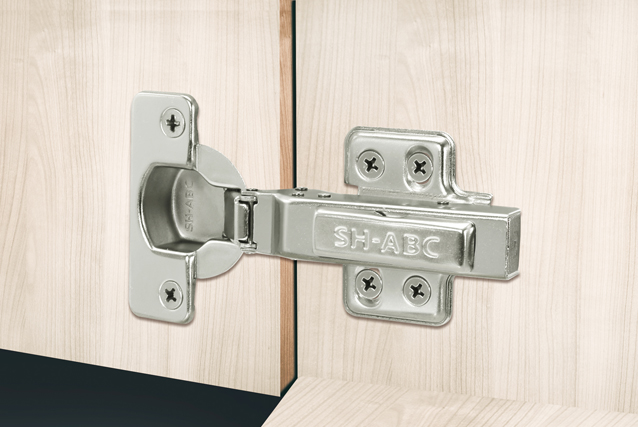 T29 Two way soft-closing clip-on thick door hinge
